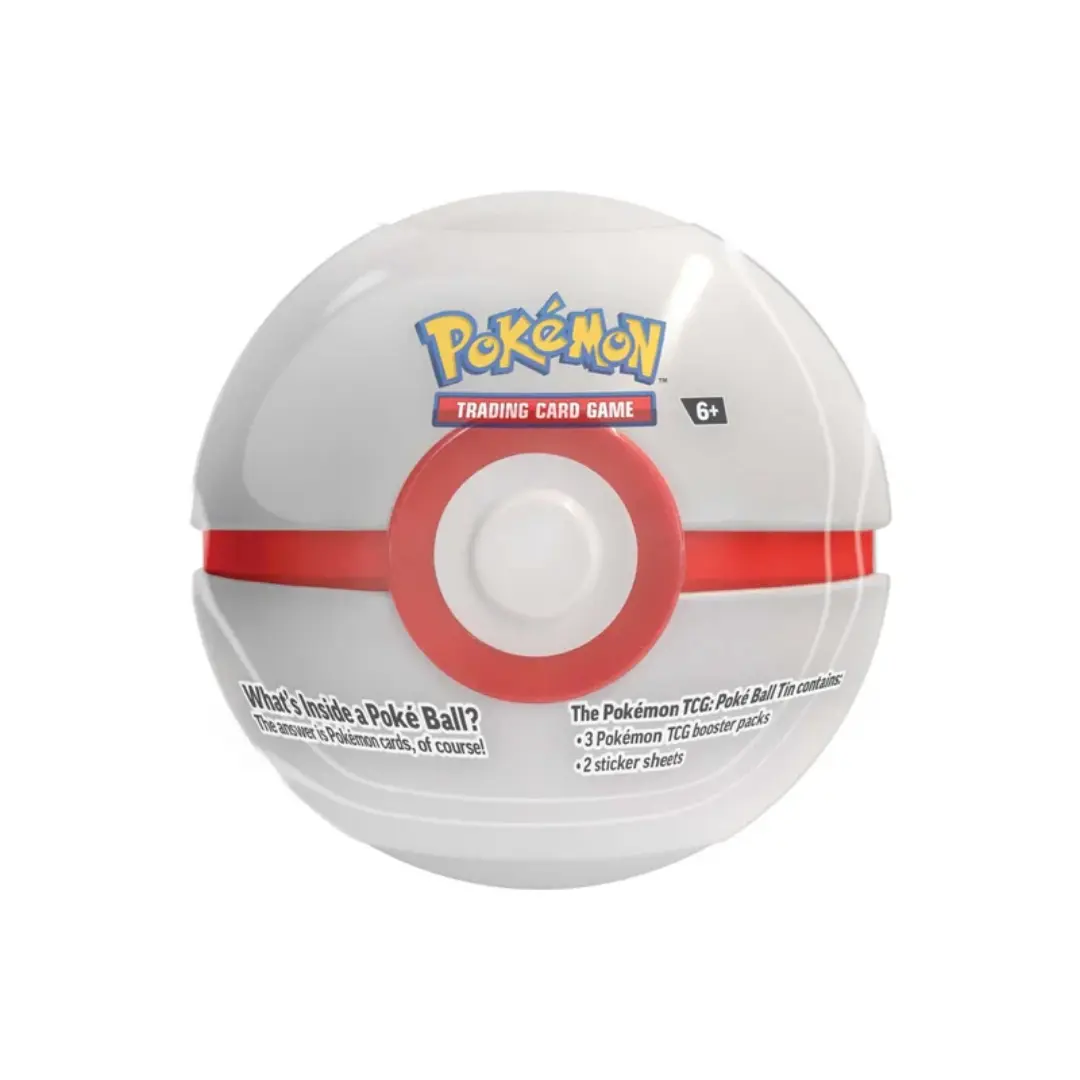 Buy Pokémon TCG: Poké Ball Tin (2025) - 3 Booster Packs – OBSIDIA TCG