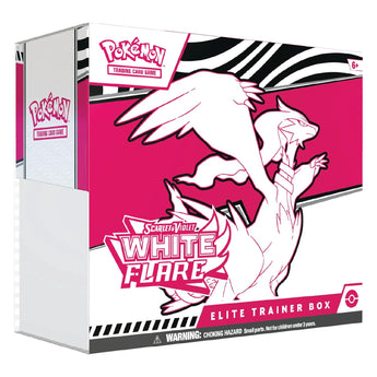 Pokemon TCG White Flare Elite Trainer Box Acrylic Bundle - image 2