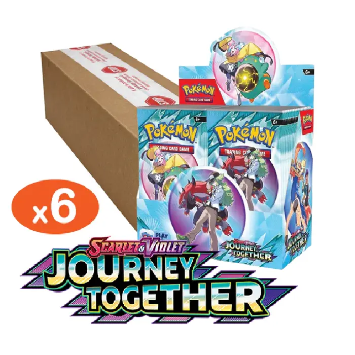 Booster Bundle Pokemon Journey Together Sealed Half Booster Box - 18 Packs, Free Tracked Shipping Pack Trick Booster Bundle Pokemon Journey Together Sealed Half Booster Box - 18 Packs, Free Tracked Shipping Pack Trick