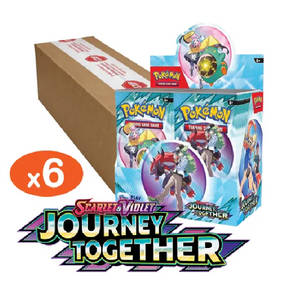 Pokemon TCG: Journey Together - 6x Booster Box [Sealed Case]