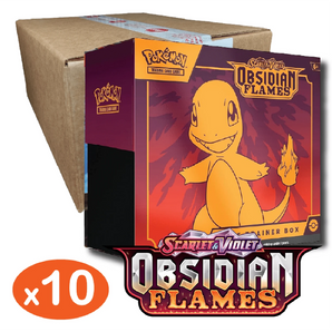 Pokemon TCG Obsidian Flames 10x Elite Trainer Box Sealed Case