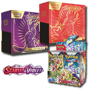 Pokemon TCG Scarlet Violet Base Set Booster Box 2x Elite Trainer Box Bundle